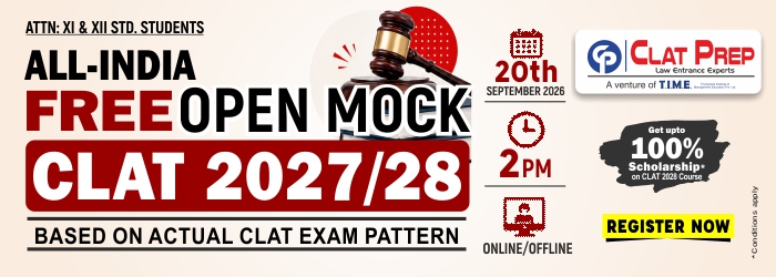 CLAT Scholarship Test