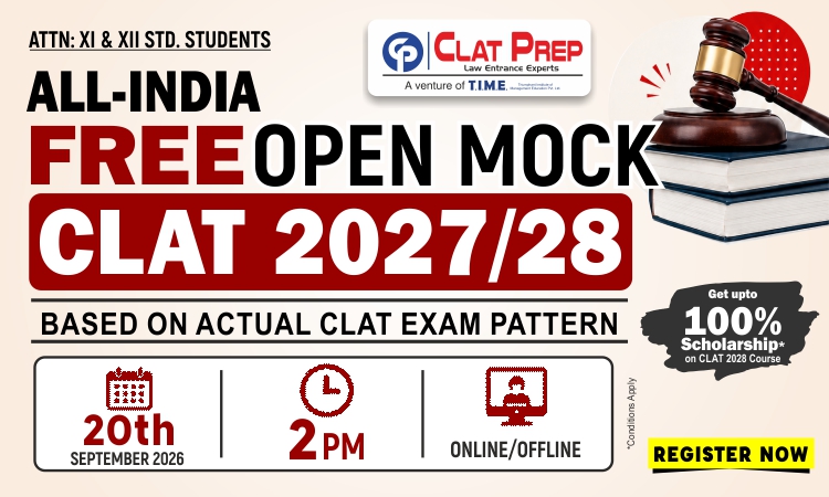 Clat Scholorship Test
